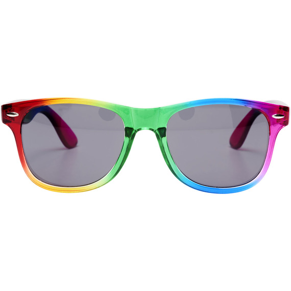 Lunettes publicitaires de soleil arc-en-ciel Sun Ray