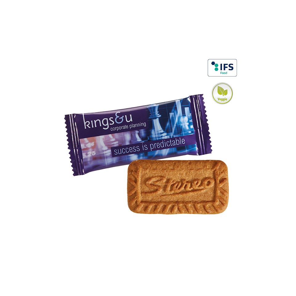 Biscuit pour café type « Speculos » publicitaire