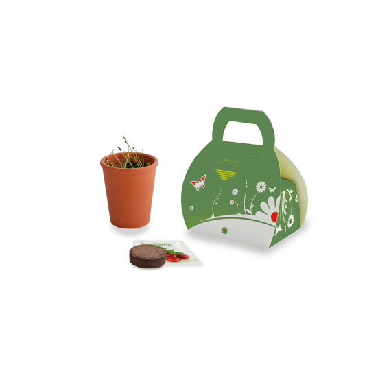 Mallette publicitaire Kit de plantation