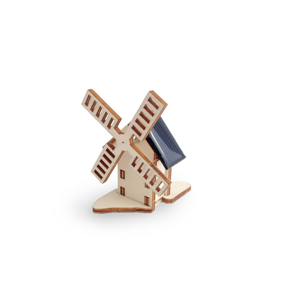 Mini moulin publicitaire en bois - 9cm