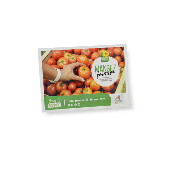 Sachet publicitaire de graines 100x150 mm 1 coul