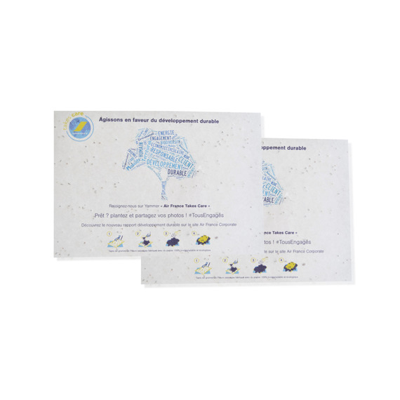 Tapis publicitaire semis 210x148 mm - A5