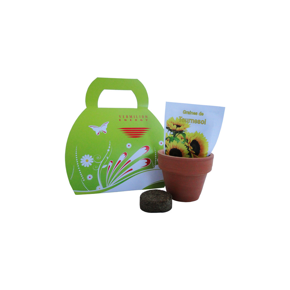 Mallette publicitaire Kit de plantation