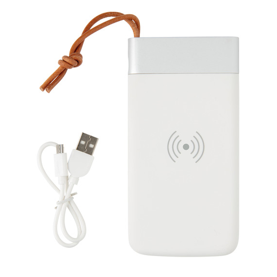 Batterie de secours publictaire Aria 8000 mAh et induction 5W