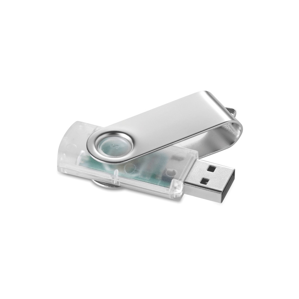 Clé USB Expert transparent publicitaire