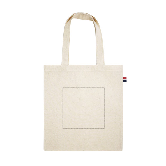 Sac en coton personnalisable fabriqué en France longues anses 150g