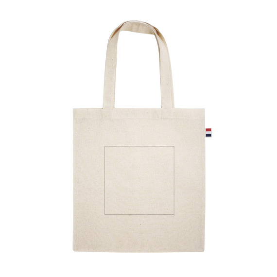 Sac en coton personnalisable fabriqué en France longues anses 150g