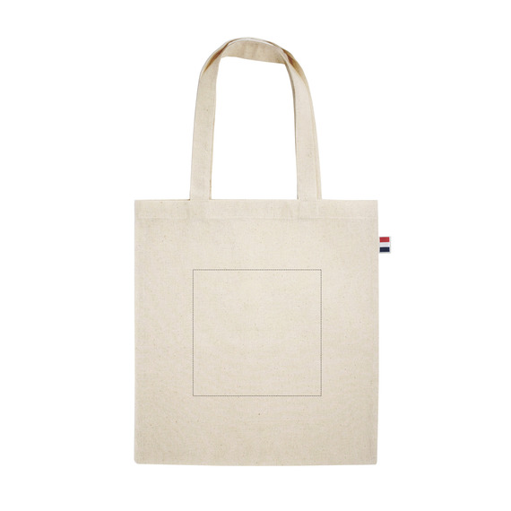 Sac en coton BIO personnalisable fabriqué en France longues anses 230g