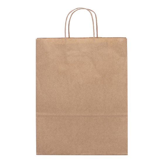 Sac en papier kraft personnalisable Express Made in Europe 240 x 310 x 90 mm