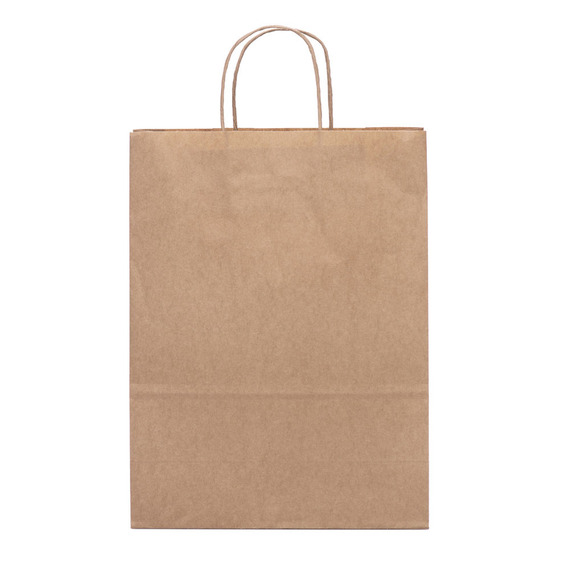 Sac en papier kraft personnalisable Express Made in Europe 180 x 240 x 80 mm