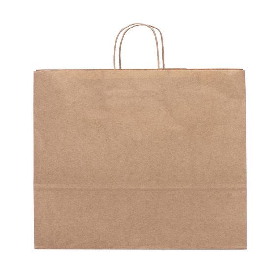 Sac en papier kraft personnalisable Express Made in Europe 400 x 340 x 110 mm