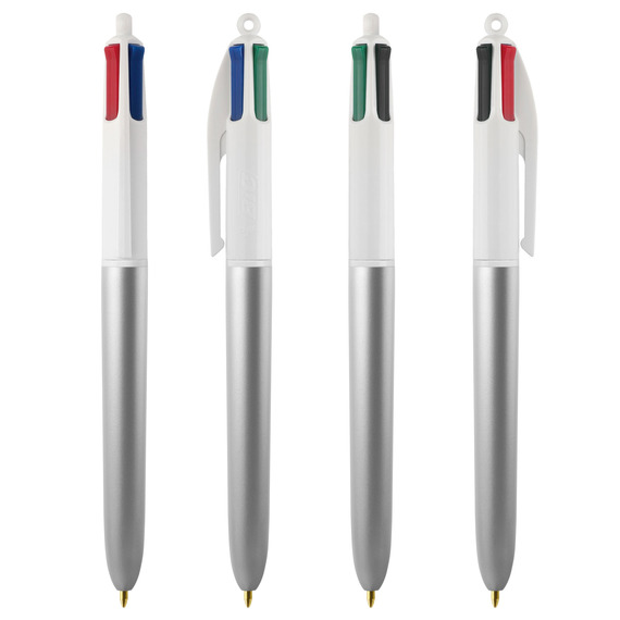 Stylo 4 couleurs publicitaire BIC® Glacé