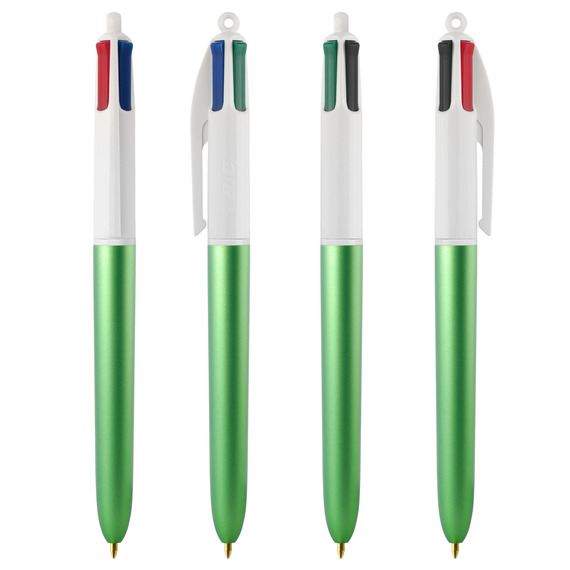 Stylo 4 couleurs publicitaire BIC® Glacé