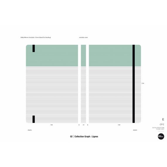 Carnet personnalisé A5 Graph