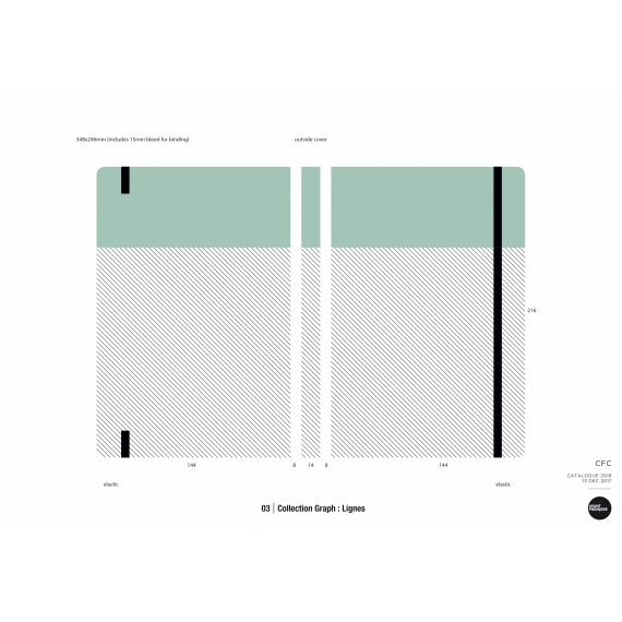 Carnet personnalisé A5 Graph