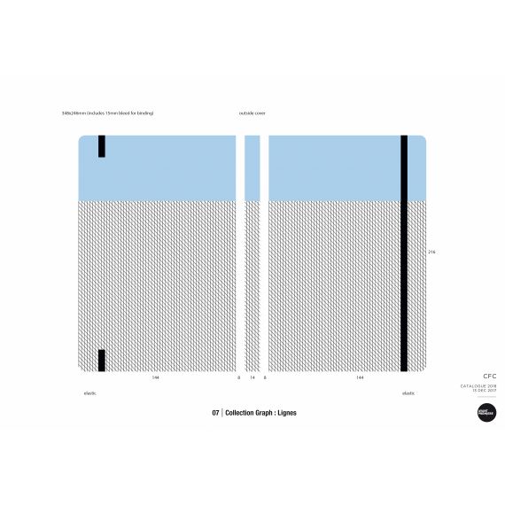 Carnet personnalisé A5 Graph