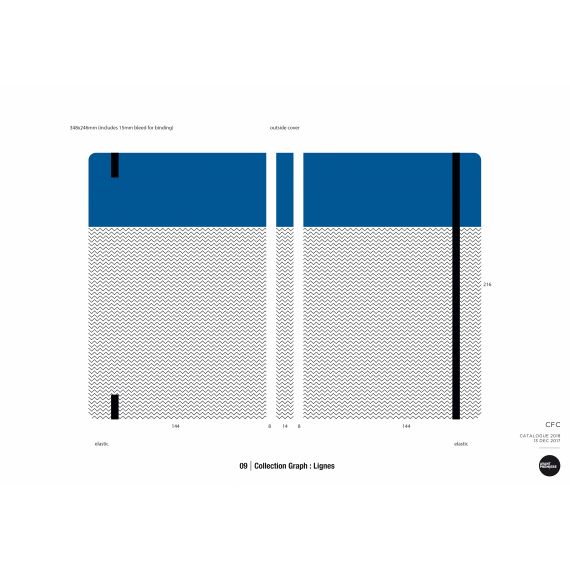 Carnet personnalisé A5 Graph