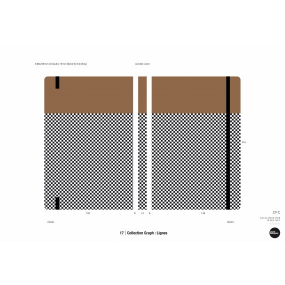 Carnet personnalisé A5 Graph