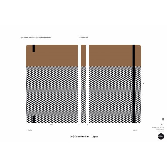 Carnet personnalisé A5 Graph