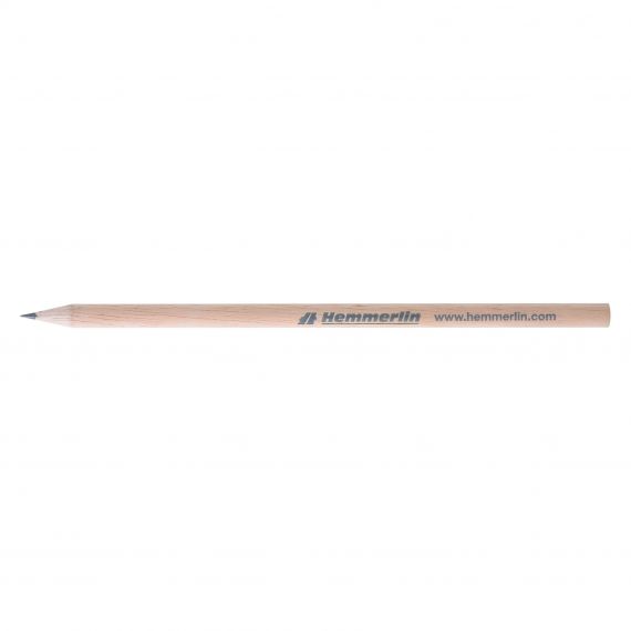 Crayon de papier personnalisable Rond Eco sans vernis 17.6 cm