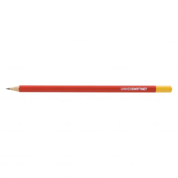 Crayon de papier personnalisable Eco vernis pantone 17.6 cm