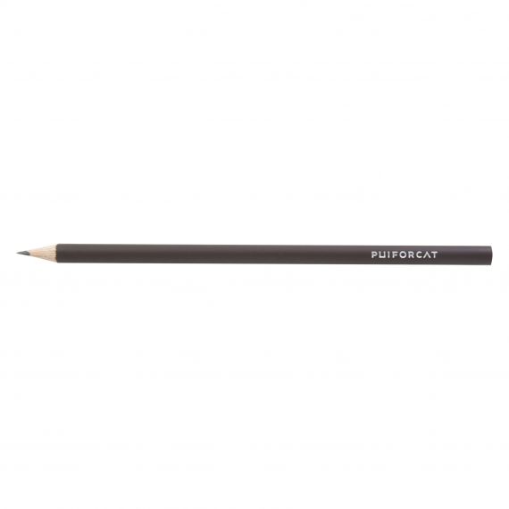 Crayon de papier en bois publicitaire rond vernis pantone 17.6 cm France