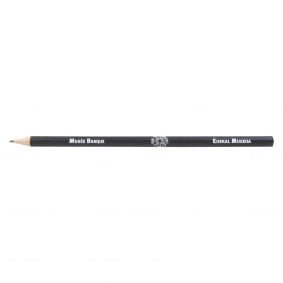 Crayon de papier en bois publicitaire rond vernis pantone 17.6 cm France