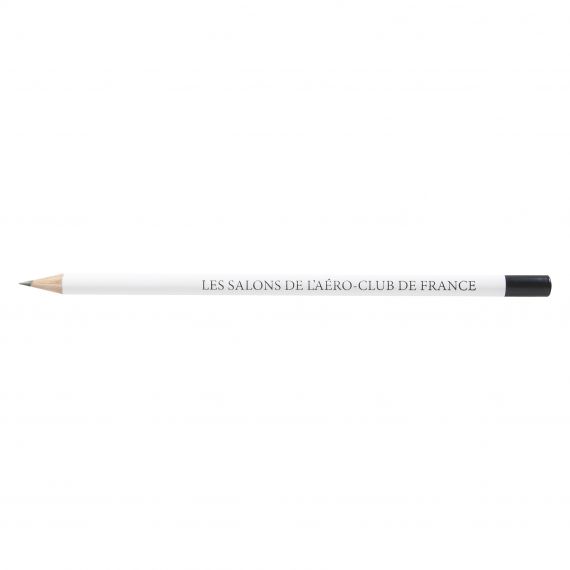 Crayon de papier en bois publicitaire rond vernis pantone 17.6 cm France