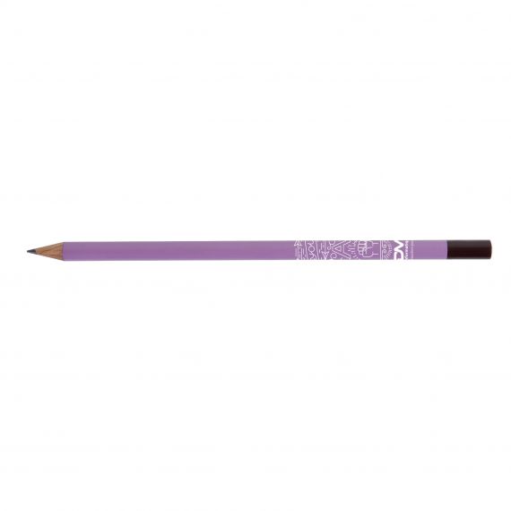 Crayon de papier en bois publicitaire rond vernis pantone 17.6 cm France