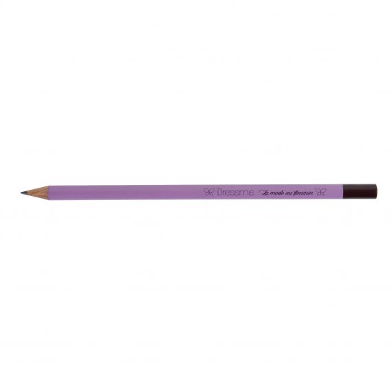 Crayon de papier en bois publicitaire rond vernis pantone 17.6 cm France