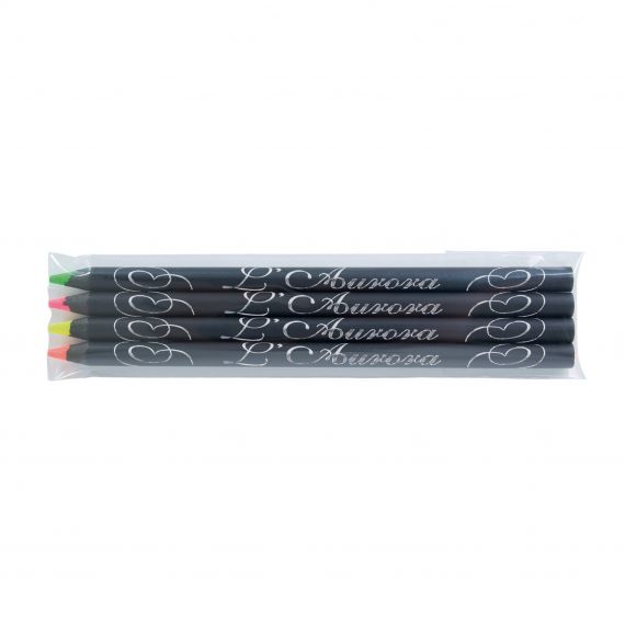 Set de surligneurs publicitaire 17.6 cm Black