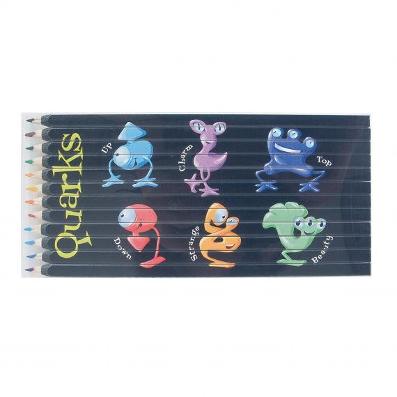 Set quadri de 12 crayons couleurs personnalisables 17.6 cm