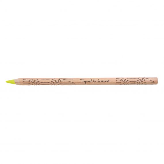 Surligneur fluo publicitaire en bois 176 mm