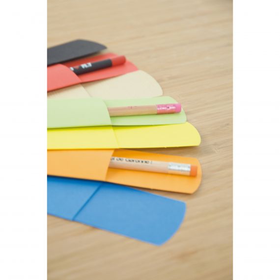 Etui en papier pour 1 ou 2 crayons publicitaires