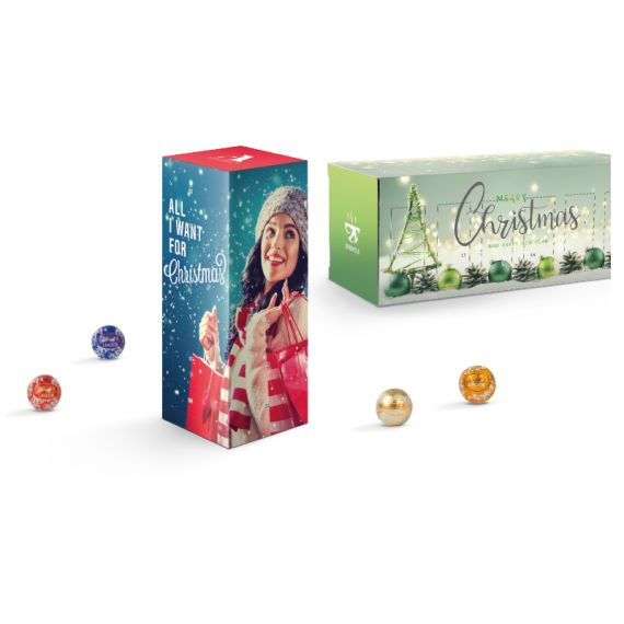 Calendrier de l’Avent Lindt Tower publicitaire