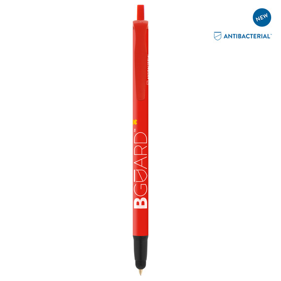 Stylo bille stylet anti microbes personnalisé BIC® Clic Stylus BGUARD™