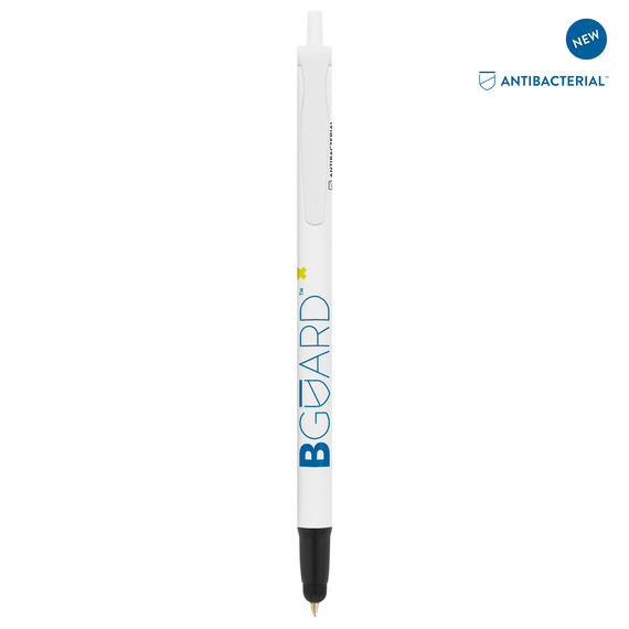 Stylo bille stylet anti microbes personnalisé BIC® Clic Stylus BGUARD™