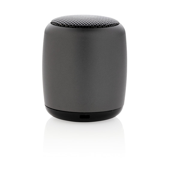 Mini enceinte publicitaire  sans fil en aluminium