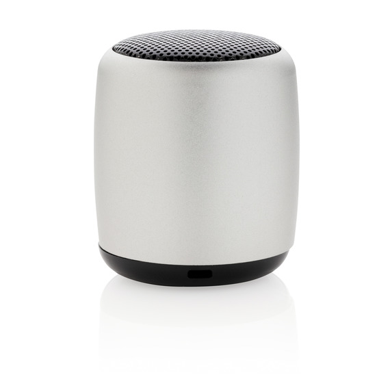 Mini enceinte publicitaire  sans fil en aluminium