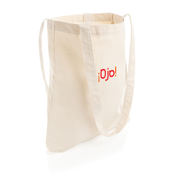 Sac publicitaire shopping type Tote bag Impact en coton recyclé AWARE™