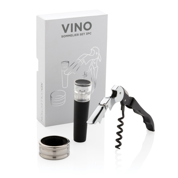 Set publicitaire sommelier 3pcs Vino