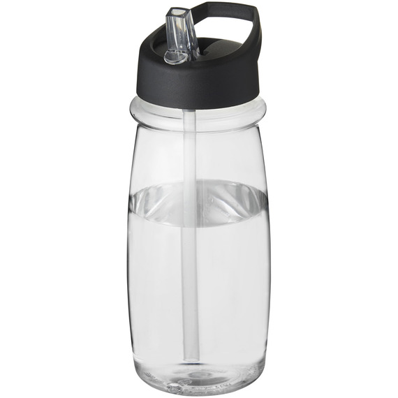 Bouteille de sport publicitaire H2O Pulse 600 ml avec couvercle à bec ver