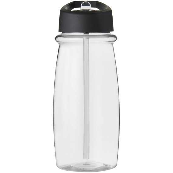 Bouteille de sport publicitaire H2O Pulse 600 ml avec couvercle à bec ver