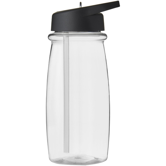 Bouteille de sport publicitaire H2O Pulse 600 ml avec couvercle à bec ver