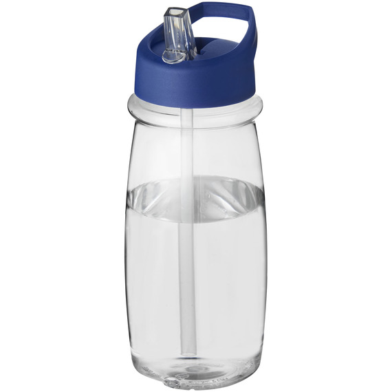 Bouteille de sport publicitaire H2O Pulse 600 ml avec couvercle à bec ver