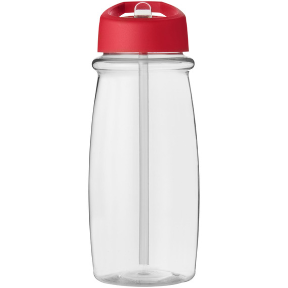 Bouteille de sport publicitaire H2O Pulse 600 ml avec couvercle à bec ver