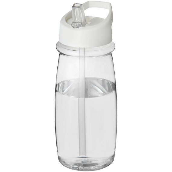 Bouteille de sport publicitaire H2O Pulse 600 ml avec couvercle à bec ver