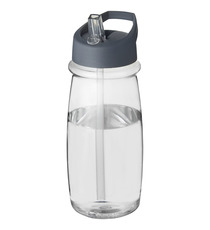 Bouteille de sport publicitaire H2O Pulse 600 ml avec couvercle à bec ver