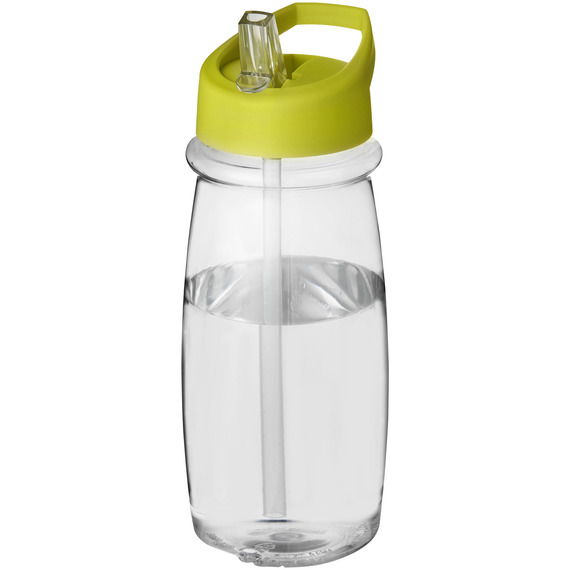 Bouteille de sport publicitaire H2O Pulse 600 ml avec couvercle à bec ver