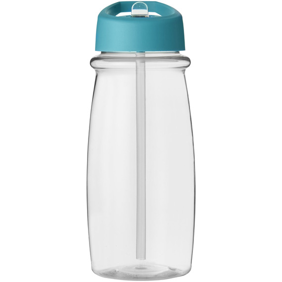 Bouteille de sport publicitaire H2O Pulse 600 ml avec couvercle à bec ver